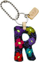 Consuela Black Felt Alphabet Charms - Letter R