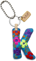 Consuela Turquoise Felt Alphabet Charms - Letter K